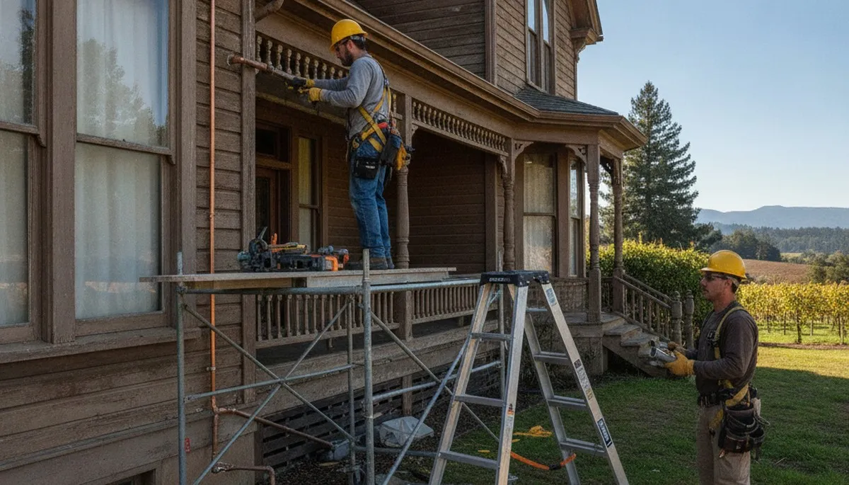 Plumbing repair service in Santa Rosa, CA for residential and commercial plumbing issues