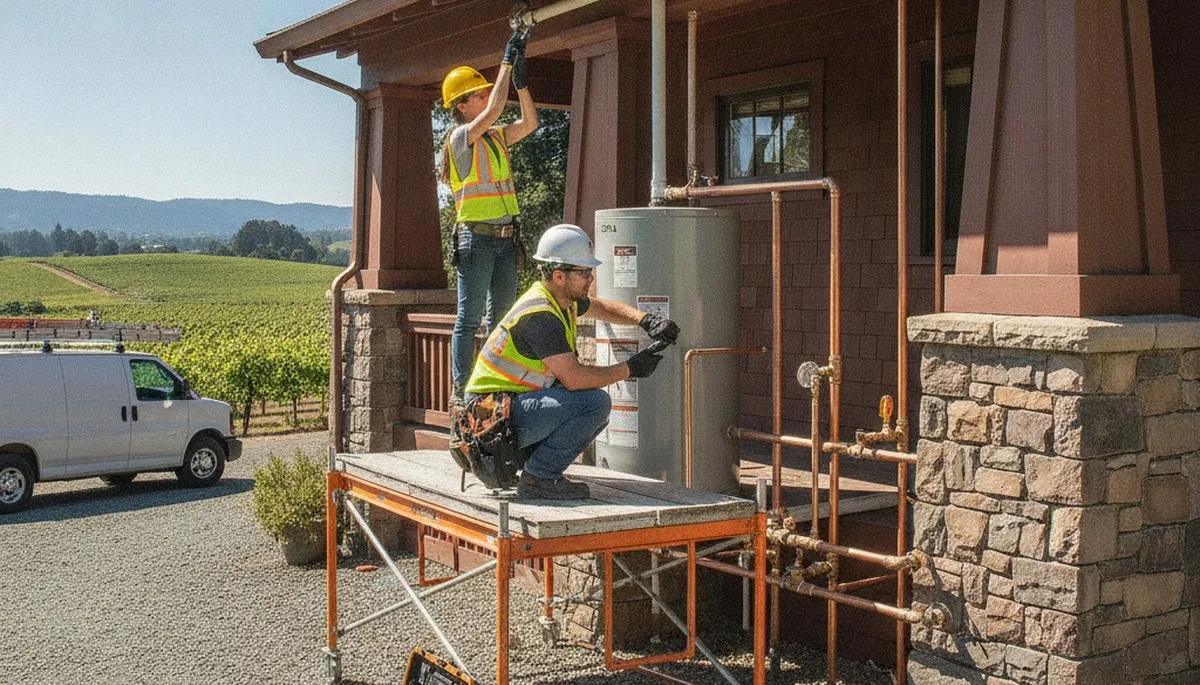 Plumbing repair service in Santa Rosa, CA for leaks, clogs, and pipe repairs