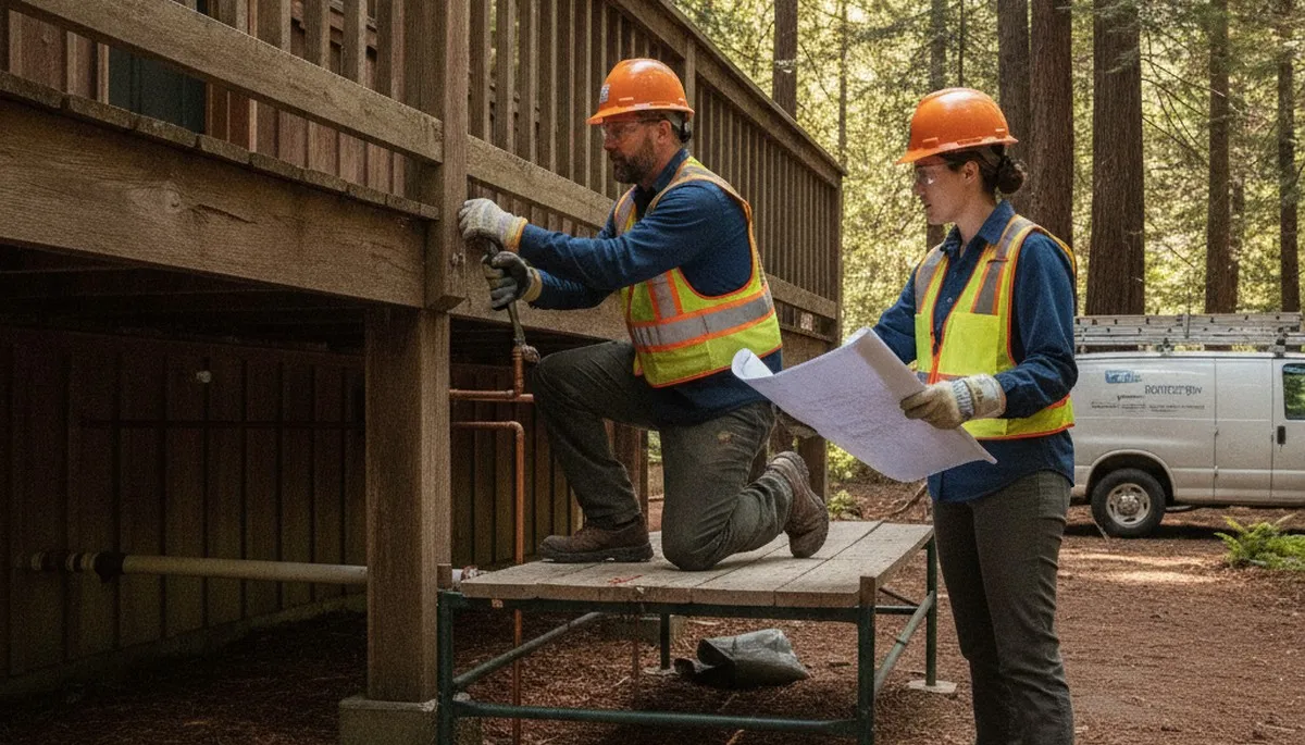Plumbing repair service in Santa Rosa, CA for residential and commercial leaks, clogs, and pipe issues