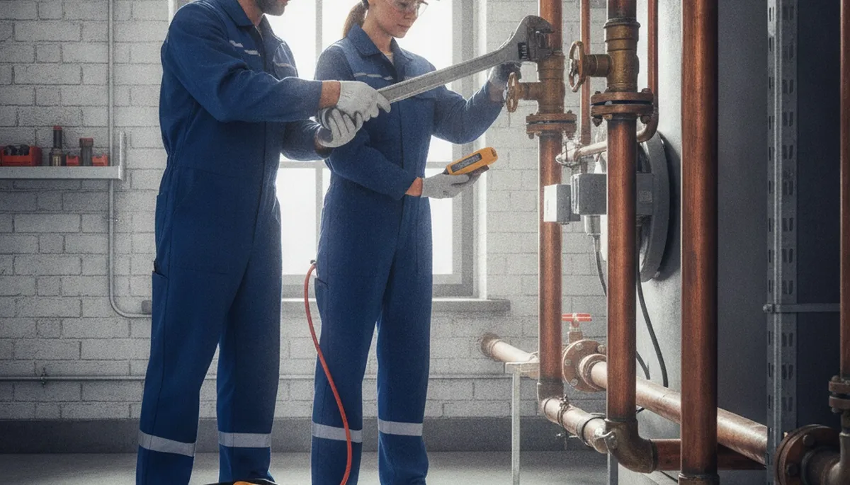Santa Rosa, CA plumber repairing a home pipe leak for same-day plumbing service
