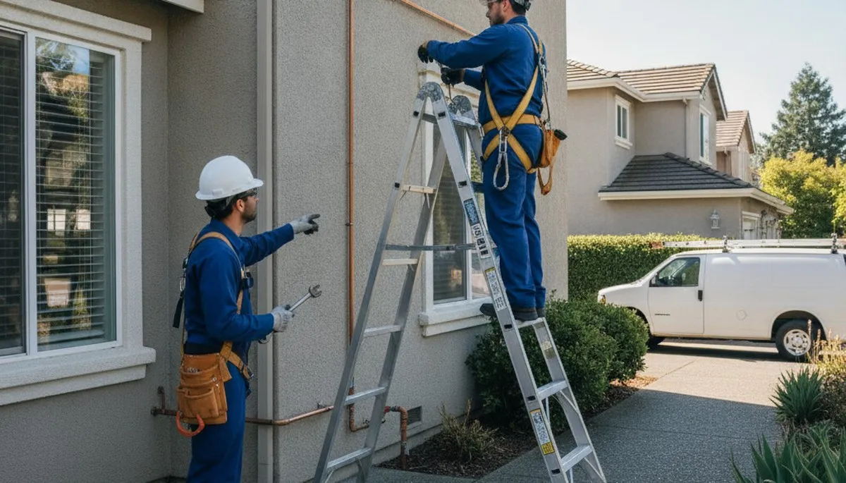 Plumbing repair team serving Santa Rosa, CA for leak fixes, pipe repairs, and emergency service